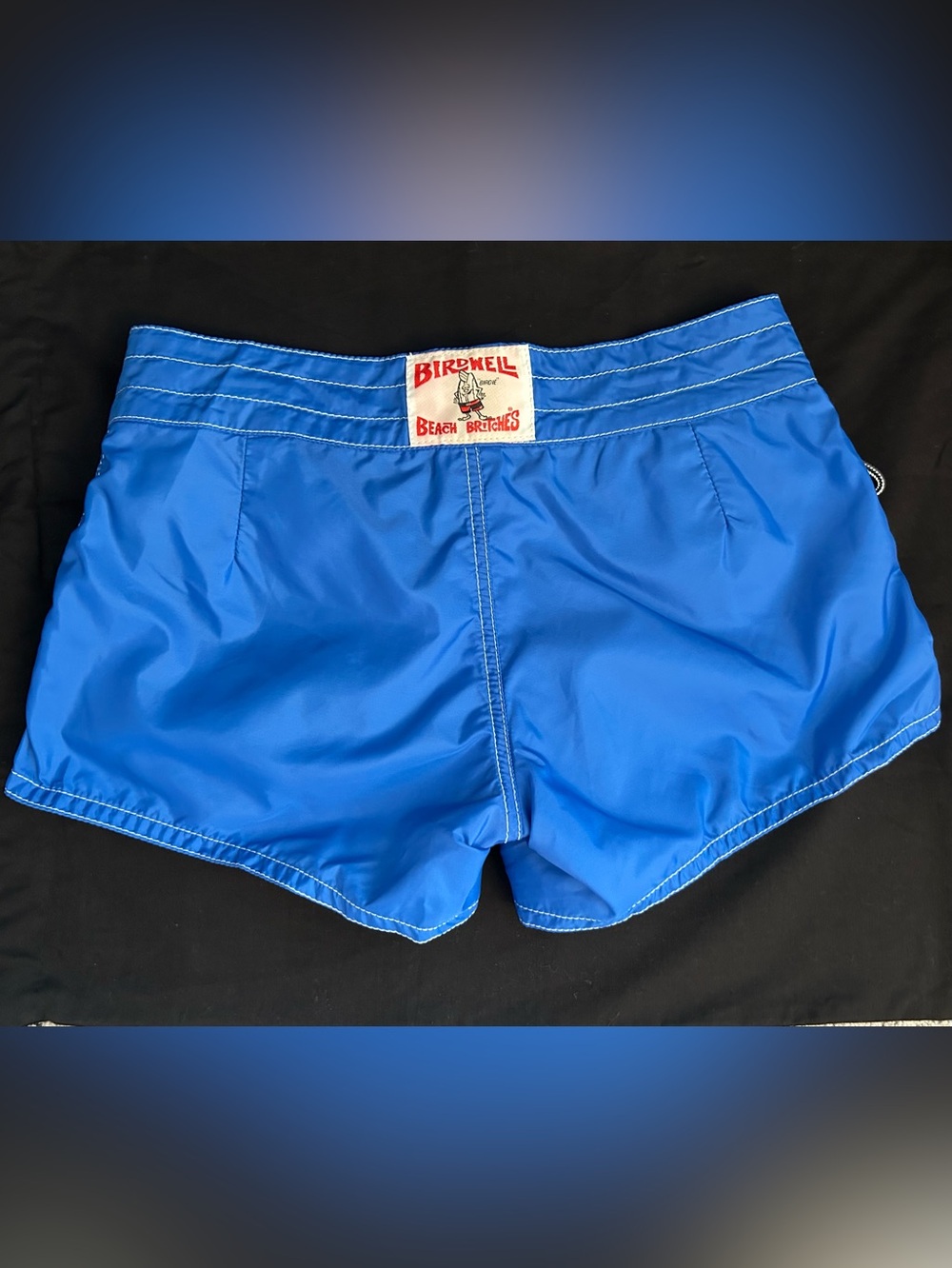Vintage Birdwell Royal Blue Women's Boardshorts Size 2 - Picture 10 of 11